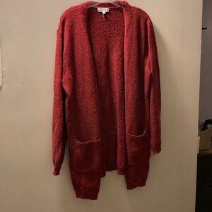 New Directions Red Cardigan